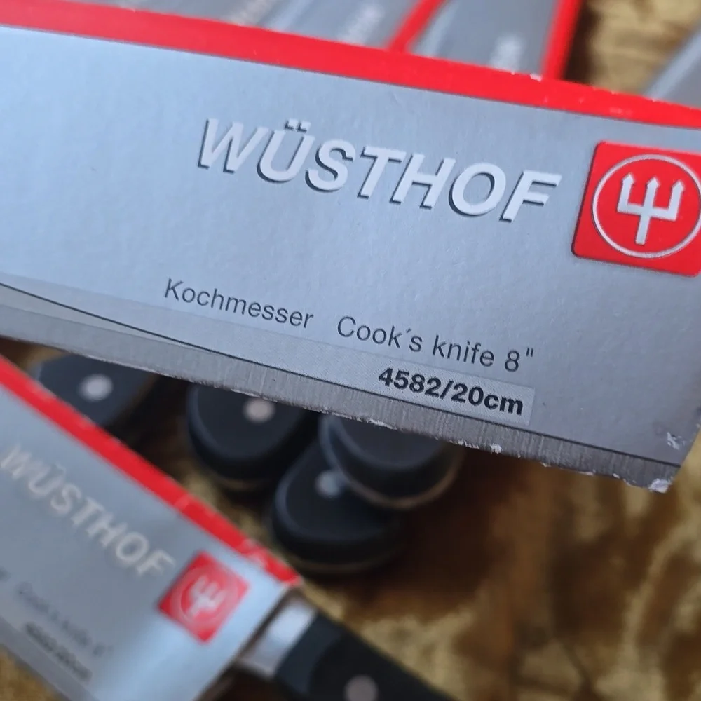 ❤️BUY 5 GET 3 FREE Wustof Classic Black Chef's Knife 8